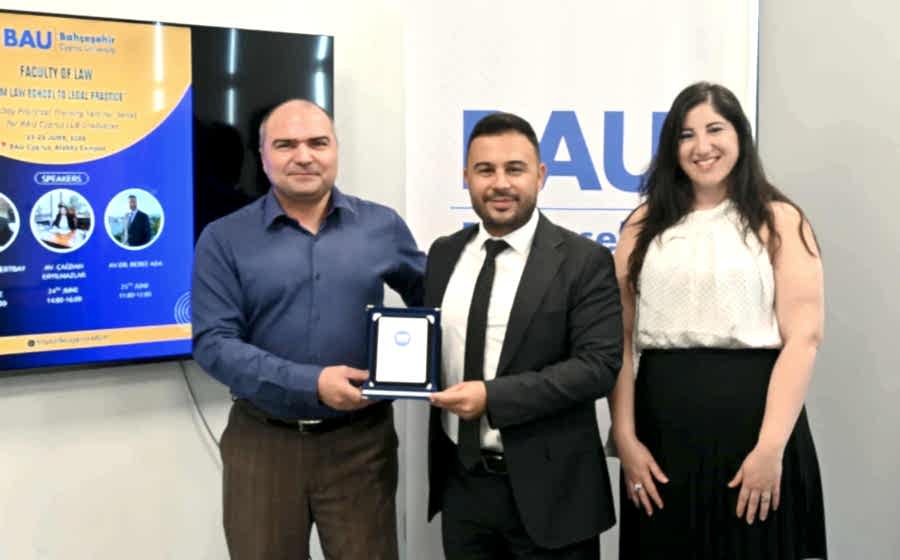 Av. Burcu Sertbay Bahçeşehir Kıbrıs Üniversitesi Hukuk Fakültesi Öğrencileriyle&nbsp;Buluştu